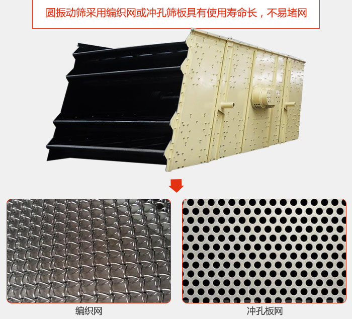 圆妖精动漫官网采用编织网或冲孔筛板具有使用寿命长，不易堵网。